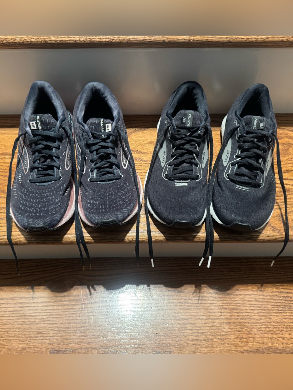 Set of women’s size 10.5 Brooks Glycerin